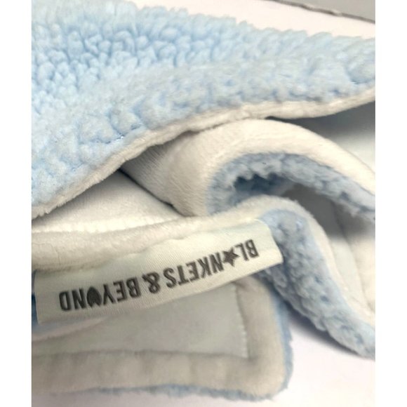 Blankets and Beyond Plush Stuffed Elephant blanket Security Lovey Soft Blue - Picture 6 of 6